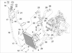 Frame - Plastic Parts - Coachwork - Cooling System