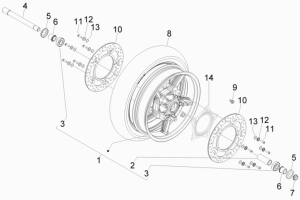 Suspensions - Wheels - Front Wheel