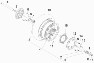 Suspensions - Wheels - Rear Wheel