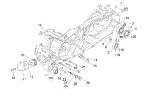 Engine - Central Semi-Crankcase