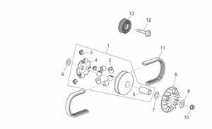 Engine - Variator Assembly