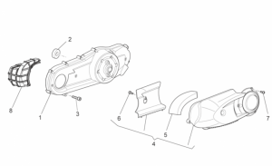 Engine - Variator Cover