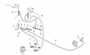 Frame - Front/Rear Brake System