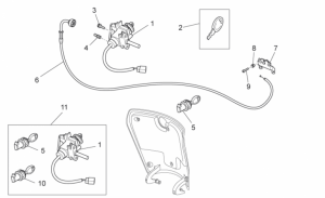 Frame - Lock Hardware Kit