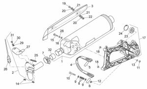 Frame - Exhaust Unit