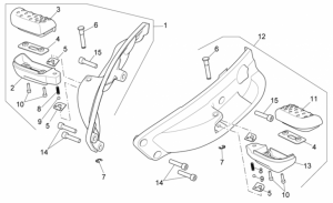 Frame - Foot Rests