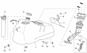 Frame - Fuel Tank