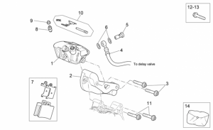 Frame - Rear Brake Caliper