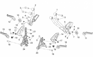 FRAME - Foot Rests