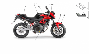 FRAME - Plate Set-Decal-Op.Handbooks