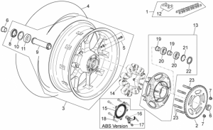 FRAME - Rear Wheel