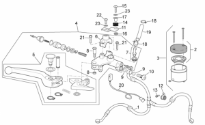 Frame - Front Master Cilinder I