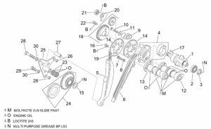 Engine - Rear Cylinder Timing System