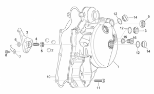 Engine - Clutch Cover