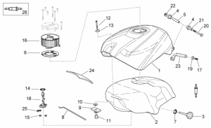 Frame - Fuel Tank