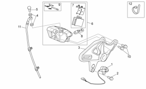 Frame - Rear Brake Caliper