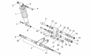 Frame - Rear Shock Absorber