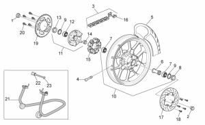 Frame - Rear Wheel