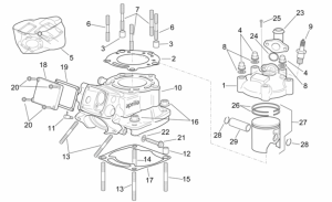 Engine - Vertical Cylinder Assembly