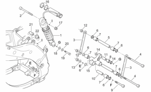 Frame - Rear Shock Absorber