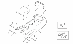 Frame - Saddle Unit