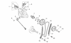 Engine - Rear Cylinder Timing System