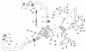 Frame - Exhaust Unit