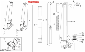 Frame - Front Fork Iii