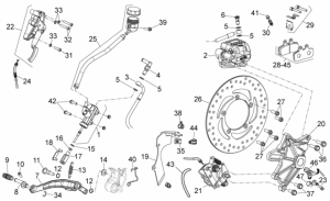 Frame - Rear Brake System