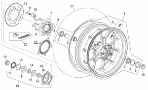 Frame - Rear Wheel