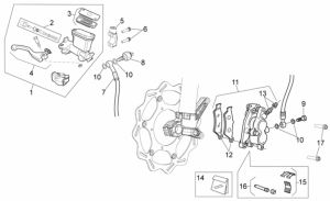 Frame - Front Brake System I
