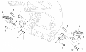 Frame - Foot Rests