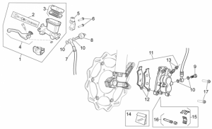 Frame - Front Brake System I