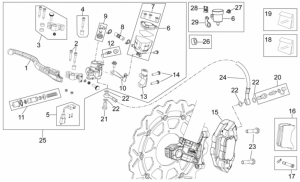 Frame - Front Brake System Ii