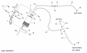 Frame - Fuel Vapour Recover System