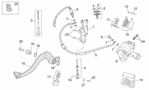 Frame - Rear Brake System