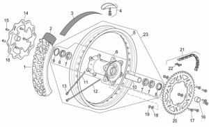 Frame - Rear Wheel I