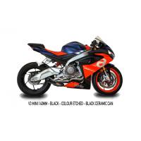 Austin Racing Exhaust -  Austin Racing V3 mini 140mm Black Ceramic Exhaust RS 660 