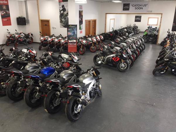 We have over 100 Aprilia motorcycles in stock!