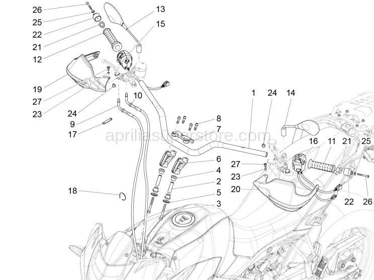 Opening throttle cable