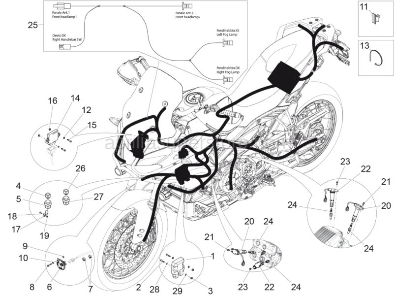 Wiring Kit Fendinebbia