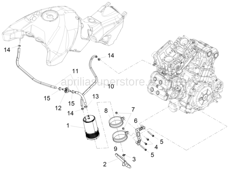 Self-locking nut M6