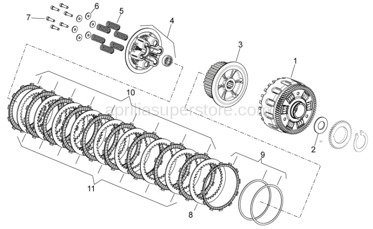 Nitrurated driven clutch disc