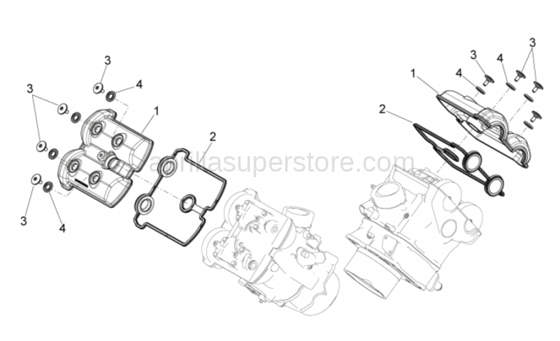 Head cover gasket