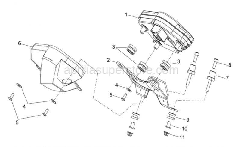 Rubber spacer