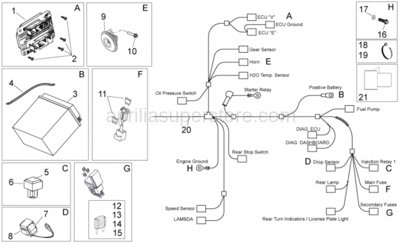 Main wiring harness