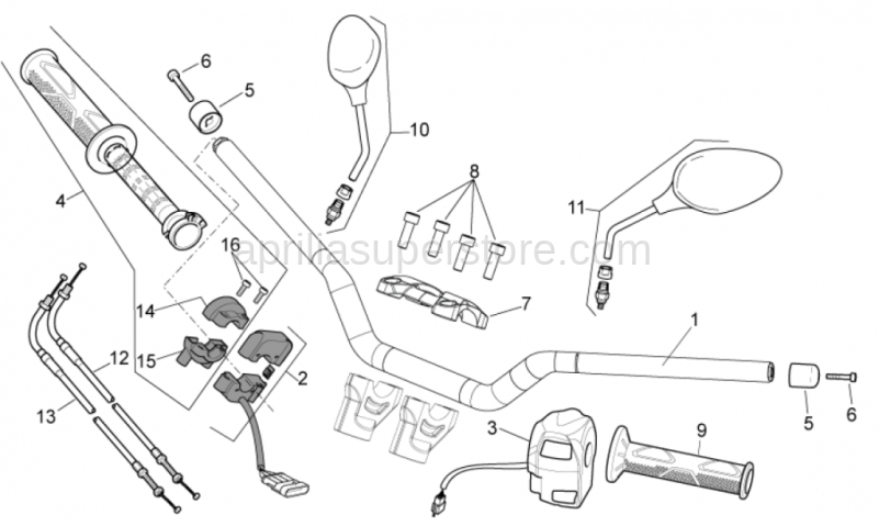 RH lights selector