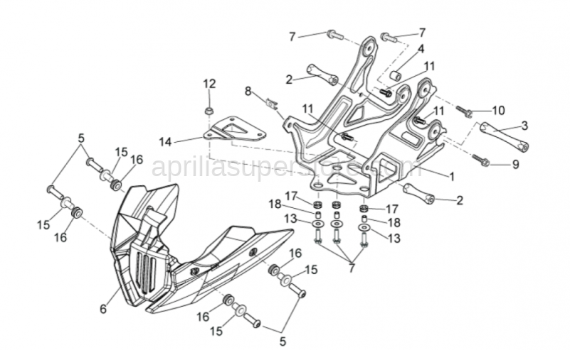 Self-locking nut M6