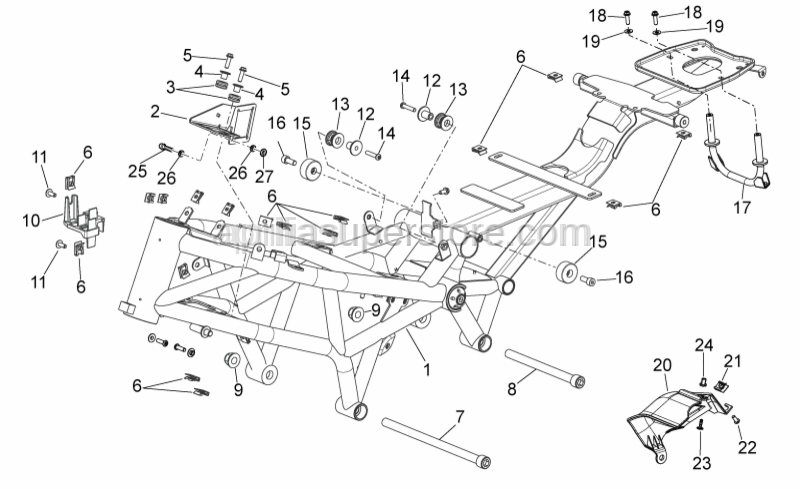 Aprilia - Bracket