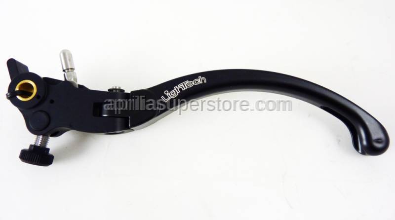 Lightech - Magnesium Folding Clutch Lever with Race Vent (Curved Lever)